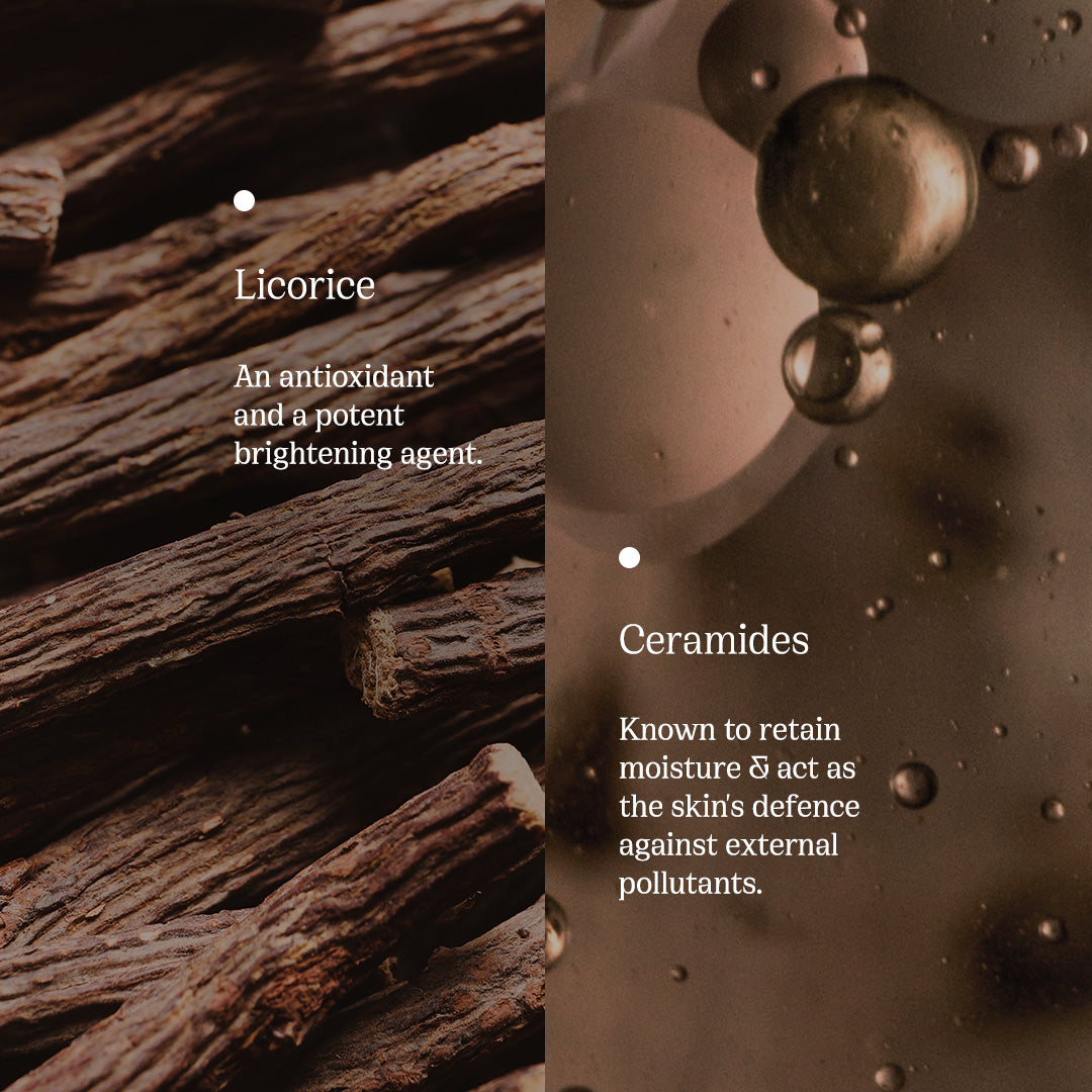 Key ingredients of Licorice Beam transparent sunscreen gel
