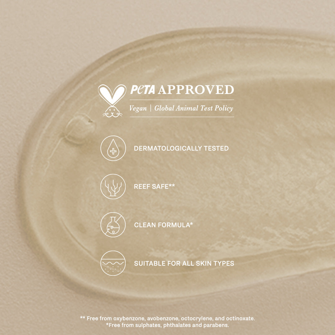 PETA approved reef safe sunscreen gel for all skin types  #size_all