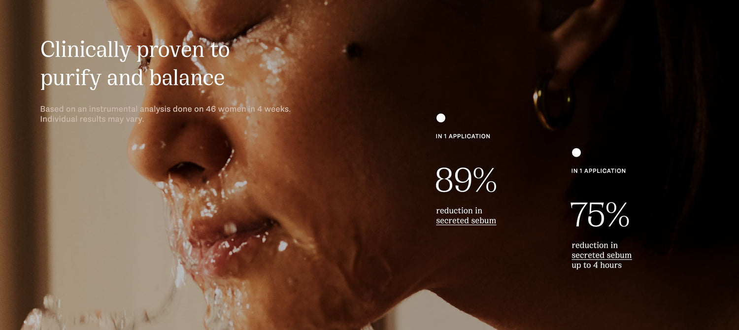 Clinically tested results for Sugarcane Soak oil reducing cleanser