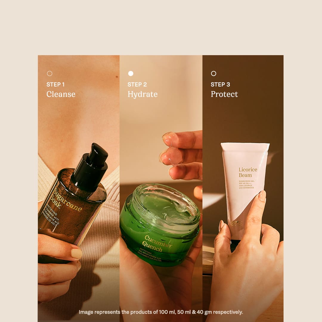 Cucumber Quench Oil-Free Gel Moisturiser [Vegan] Online | 82°E by