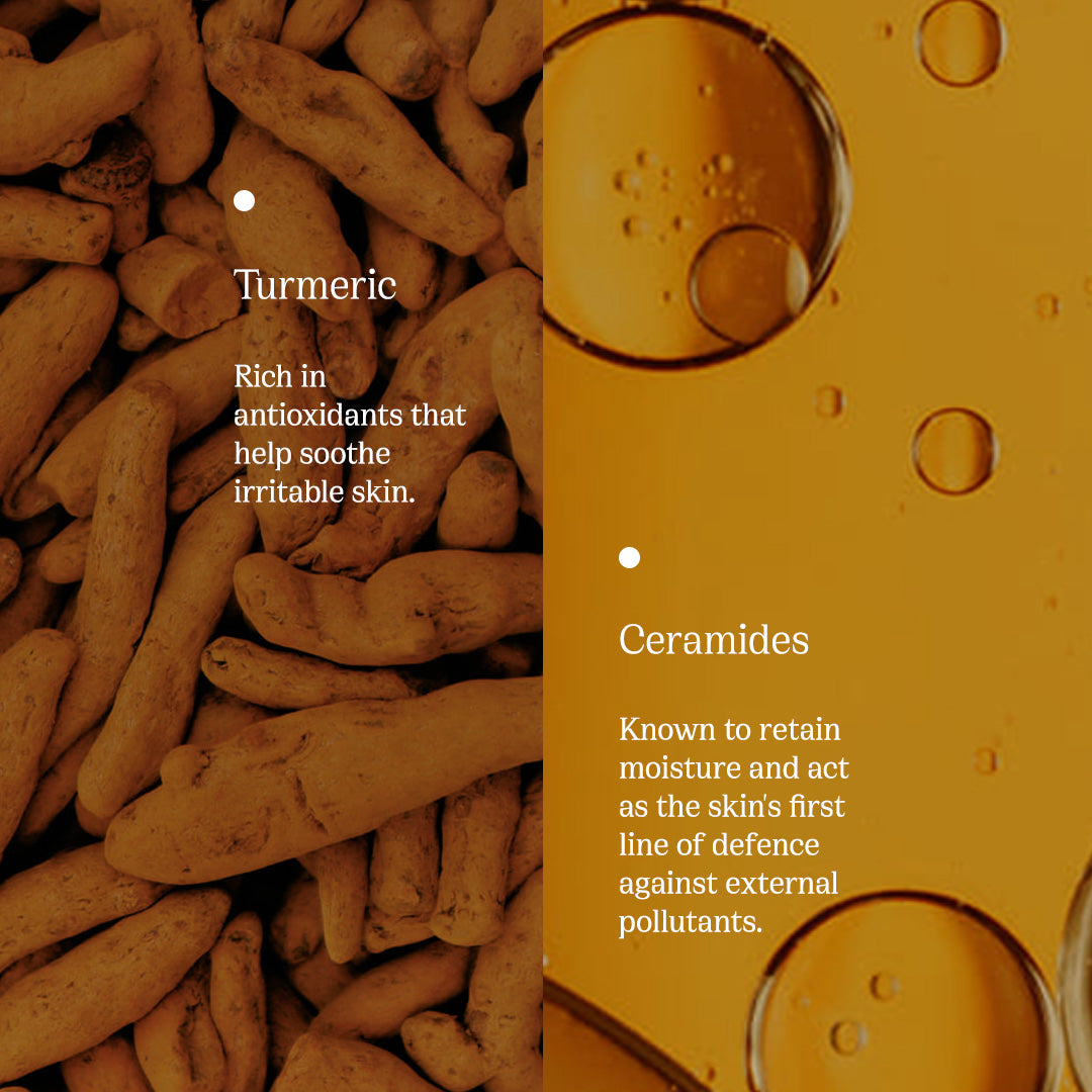  Key ingredients of Turmeric Shield skin brightening serum 