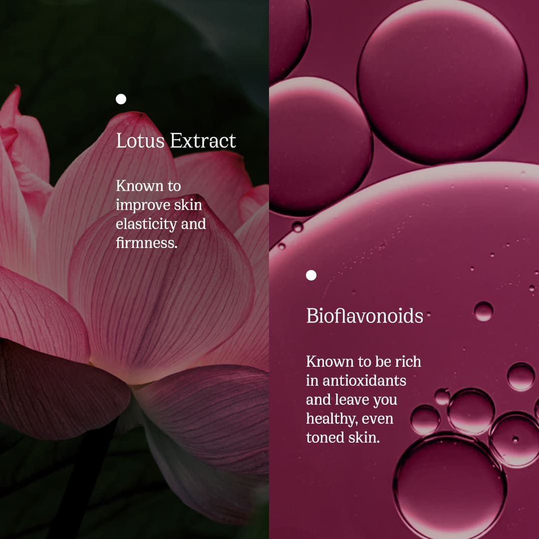 Key Ingredients of Lotus Splash hydrating mild skin cleanser 